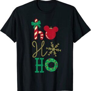 Disney Mickey Icon Ho Ho Ho Holiday T-Shirt